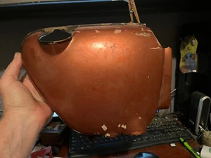 1971 Honda CB 750 oil side cover damaged - Picture 1 of 5