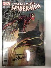 The Amazing Spider-Man (2014) # 1 (NM) Signed Neal Adams • Variant Edition