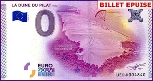 LA DUNE DU PILAT / BILLET 0 € / NULL EURO-SCHEIN / UEDJ 2015-1 - Picture 1 of 1