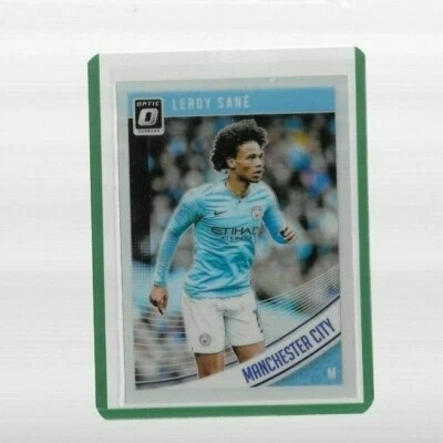 2018-19 Panini Donruss Optic Silver Holo Prizm Leroy Sane #40 Man City - Image 1 of 3
