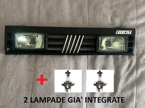 Mascherina Fendinebbia griglia led alogeno h4 Fiat Panda 4x4 141 + LAMPADE - Foto 1 di 6