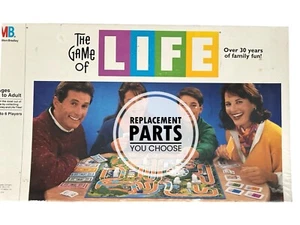 The Game of Life 1991 REPLACEMENT PARTS PIECES YOU CHOOSE - Picture 1 of 23