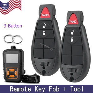 2x New Remote Car Key Fob 3 Button + Tool Kit For 2013 - 2017 RAM 1500 2500 3500 - Picture 1 of 12
