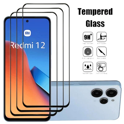 For Xiaomi Redmi Note 13 12 11 Pro 10 Tempered Glass Screen Protector Film - Image 1 of 4