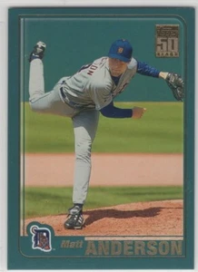 Juego de equipos de béisbol Topps 2001 de los Tigres de Detroit - Imagen 1 de 1