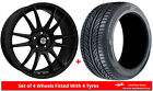 Alloy Wheels & Tyres 15" Calibre Suzuka For Renault 9 81-89