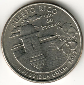 USA - 2009D - Washington ¼ $ - Puerto Rico - Low Mintage - #15622 - Picture 1 of 2