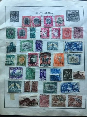 South Africa Stamp Lot   7 Photos Cover