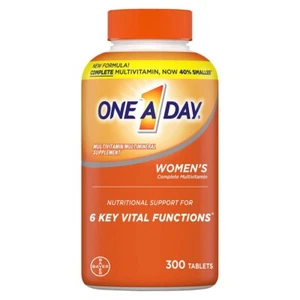 One A Day Women's Multivitamin/Multimineral Supplement, 300 Tablets - Picture 1 of 3