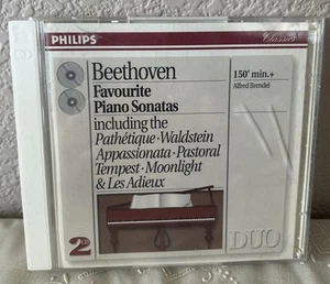 BEETHOVEN - Lieblingsklaviersonaten - ALFRED BRENDEL - PHILIPS 2CD Set - - Bild 1 von 3