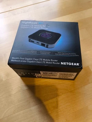 NETGEAR Nighthawk MR1100 M1 LTE 4G mobiler Hotspot WLAN Router bis 20 Geräte - Bild 1 von 4