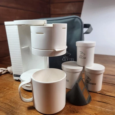 Toastmaster To Go Cafetera de Viaje Camping Portátil Una Taza Viaje Funciona Foto 1 de 4