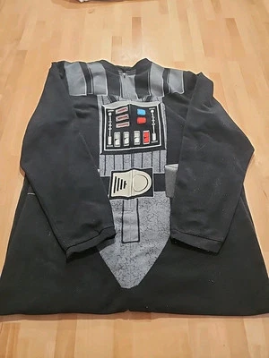 Onisie Stars Wars Darth Vader adulto unissex médio com capa - Imagem 1 de 2