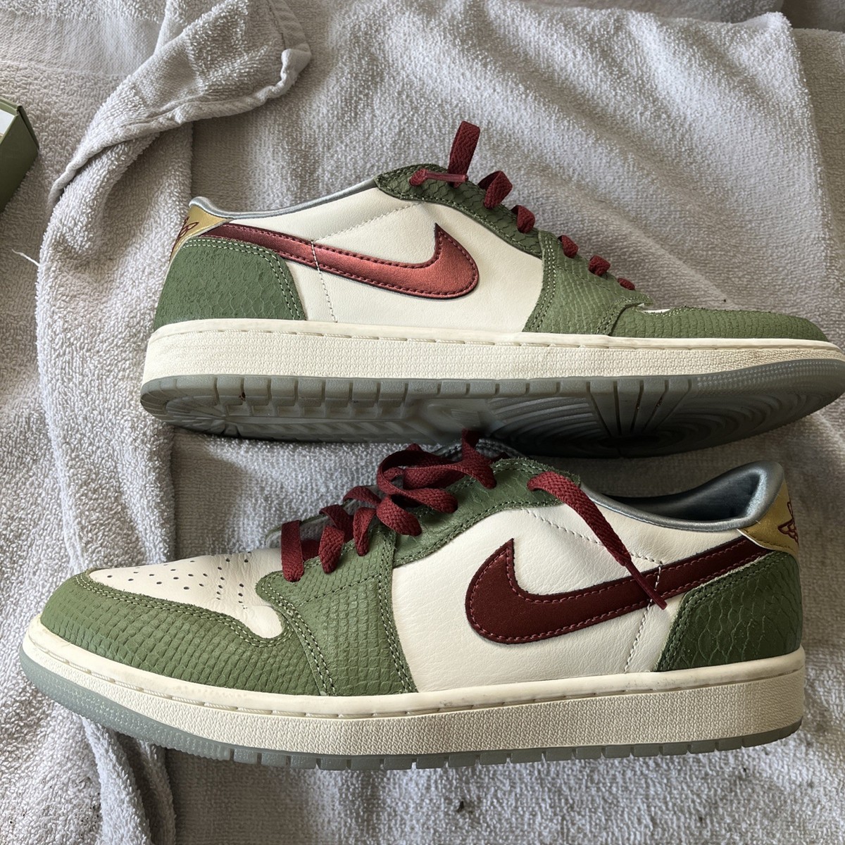 海老グラタンNIKE AIR JORDAN 1 LOW OG SP 8.5 - 靴 海老グラタンNIKE AIR JORDAN 1 LOW OG SP 8.5 - 靴