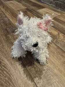 Webkinz by Ganz Lil Kinz White Terrier Dog No Code - Picture 1 of 4