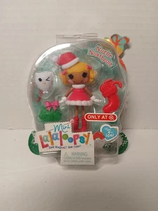 Mini Lalaloopsy Noelle Northpole Figur Puppe Weihnachtsmann Kleid selten 2 Stück - Bild 1 von 4