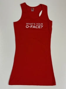 Vintage Y2K Three Olives Vodka Tank Top Gr. S lustig schmutzig Witz O-Face Neuheit - Bild 1 von 9