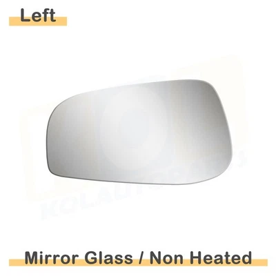 Mirror Glass Replacement For 2004-2006 Volvo S60 S80 V70 Left Side Adhesive Flat - Изображение 1 из 4
