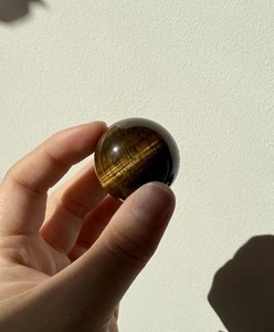 Tigers Eye Crystal Sphere 59g - Picture 1 of 10