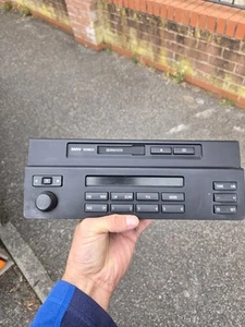 BMW OEM E39 5 Series Radio BMW Business RDS Cassette Stereo Player AM FM Audio - Picture 1 of 4