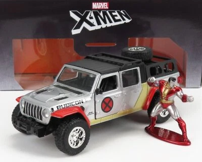 MODELLINO AUTO STATICO DIECAST JEEP GLADIATOR PICK-UP 2021 X-MEN FIGURE 1:32 - Immagine 1 di 4
