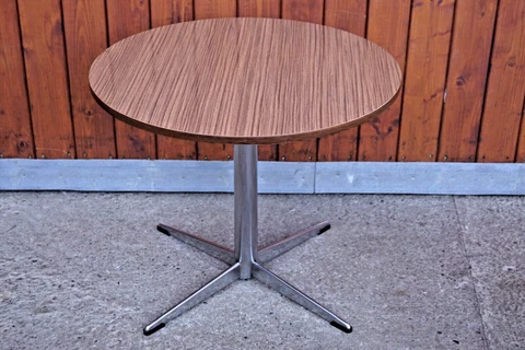 Table Vintage Side Table Chrome Walnut Coffee Table 70er Retro Cover