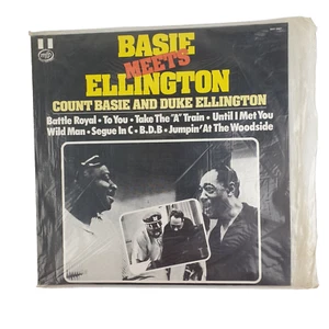 Count Basie And Duke Ellington – Basie Meets Ellington 33 RPM Vinyl LP Record - Picture 1 of 5