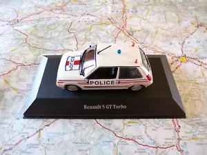Renault 5 GT Turbo Police Atlas 1/43 en boite - Foto 1 di 3