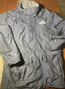 The North Face Gotham Mens Large Black Hyvent Down Parka Jacket Coat No Hood - Picture 1 of 8