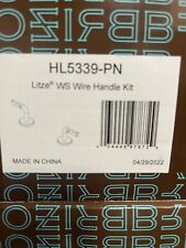 Brizo Litze HL5339-PN Widespread Handle Kit in Brilliance Polished Nickel Finish
