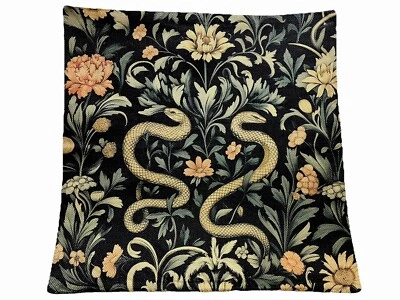 William Morris Abstract Floral Design Throw Pillow Cover Home Decor  18x18” - Image 1 of 4
