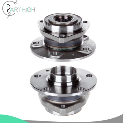 Tracción delantera para Volkswagen Eos 2007-2012 con brida de 3 pernos 2x cojinetes de cubo de rueda delantera Foto 1 de 4