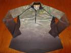UNDER ARMOUR HEAT GEAR 1/2 ZIP LONG SLEEVE CAMOUFLAGE TOP WOMENS XL EXCELLENT