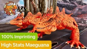 ark survival ascended pve Top Stats Maeguana X1, Deadpool, 100% Imprinting - Picture 1 of 2
