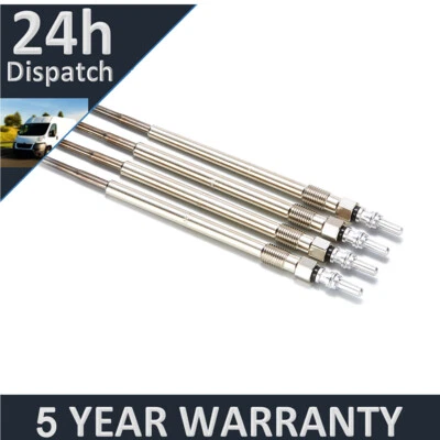 4x Diesel Heater Glow Plugs Fits Vauxhall Insignia (Mk1) 2.0 CDTI - 5YR WARRANTY - Image 1 of 2