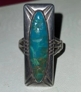 Vintage Native American Sterling Silver Ring Nice! - Picture 1 of 10