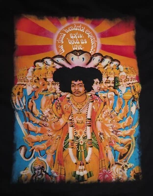Retro 2020 JIMI HENDRIX EXPERIENCE Axis: Bold as Love (XL) T-Shirt - Image 1 of 2