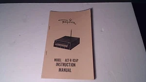 RARE Regency ACT-R-92AP SCANNER Original operating Manual - Picture 1 of 1