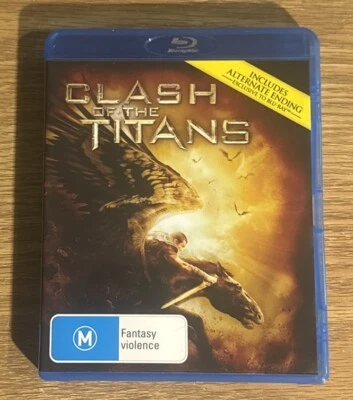 Clash of the Titans - Blu-Ray - Region B Includes alternate ending rated M   VGC - Image 1 of 4