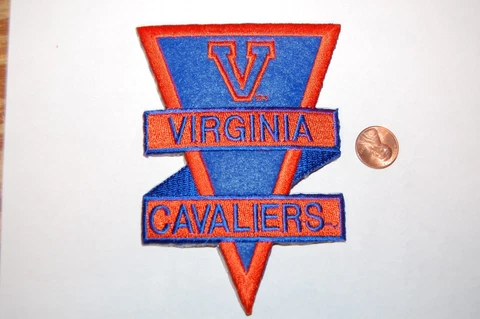 Virginia Cavaliers 5" Banner Logo Patch College Cover