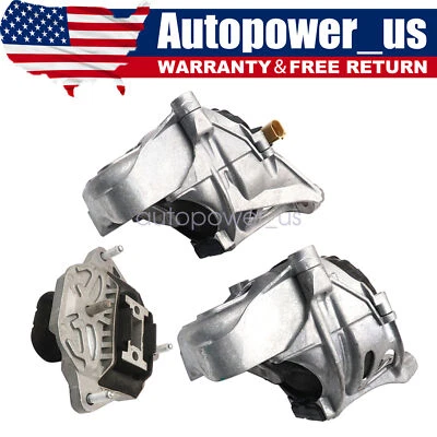 Juego de 3 soportes de motor y montaje de transmisión para Audi S4 S5 Quattro 17-20 Foto 1 de 4