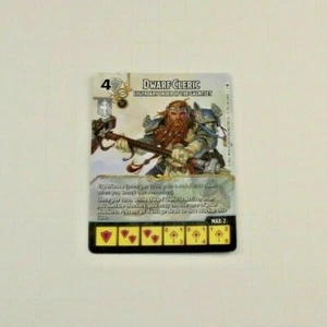 D&D Dice Masters Battle for FAERUN * LEGENDARY DWARF CLERIC OP Promo Prize Card - Picture 1 of 1