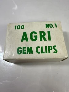 AGRI GEM Clips 100 Ct No. 1 (New) - Bild 1 von 3