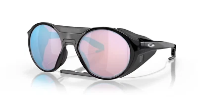 NUEVO Gafas de sol Oakley CLIFDEN pulidas negras redondas PRIZM Snow Sapphire OO9440-0256 Foto 1 de 4