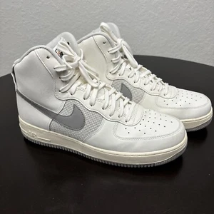Size 13 - Nike Air Force 1 '07 LV8 High Sail Medium Grey - Picture 1 of 7
