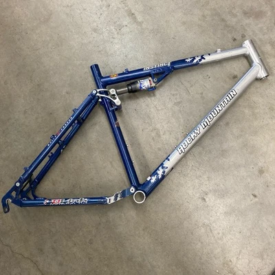 复古 Rocky Mountain Instinct 20.5 英寸 Easton 超轻铝质 MTN 自行车车架 — 第 1/4 张图片