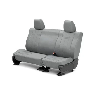 For Jeep Grand Cherokee L 21-24 DuraPlus 2nd Row Light Gray Custom Seat Covers - Image 1 of 4
