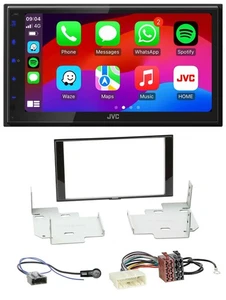 JVC Bluetooth 2DIN MP3 DAB USB Autoradio für Nissan Micra Note ab 2013 - Bild 1 von 10