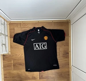 Camiseta de fútbol visitante Manchester United 2007 2008 Nike para hombre talla L - Imagen 1 de 15