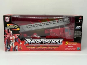 Hasbro Transformers RID Optimus Prime Fire Engine 2001 - Picture 1 of 10